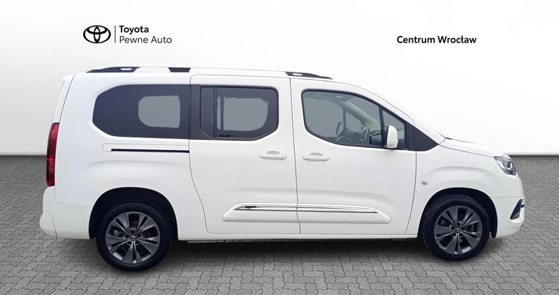 Toyota Proace City Verso cena 119900 przebieg: 33829, rok produkcji 2021 z Łeba małe 172